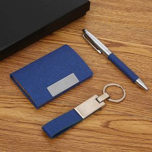 ชุดของขวัญสำหรับผู้บริหาร: พวงกุญแจแบบกำหนดเอง, ที่ใส่บัตรธุรกิจ และปากกา - ของแจกสำหรับองค์กรที่สมบูรณ์แบบ - Product Image 3