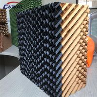 Rideau humide de haute qualité pour l'évaporation agricole, utilisation domestique, refroidisseur d'air pour serre avicole, évaporatif