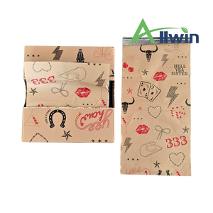 Feuilles de papier aluminium personnalisées pour salon de coiffure, 5 po x 10,75 po, pour mèches de cheveux, marque privée - Product Image 2