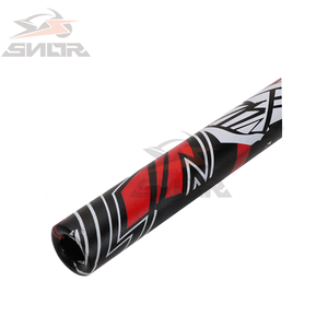 SNOR bonne vente moto 1 1/8 "" Fat Bar 28MM 800mm guidon motif décoratif guidon pinces Pad MX vélo Dirt Bike - Product Image 5