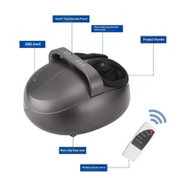 Masseur électrique pour pieds et chevilles avec chaleur et vibrations, télécommande sans fil, à brancher, pour les soins de santé à domicile