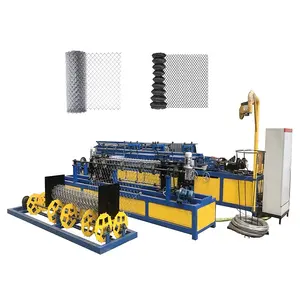 High efficient chain link fence weaving machine 4 meters chain link mesh fence machine