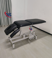 Xinman 2 Réglage de la hauteur du moteur Lit de beauté électrique Lit de traitement Lit de massage Conception de contrôle des pieds