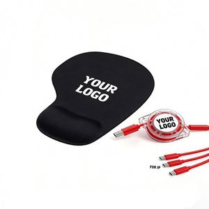 Wholesale Custom Logo for Promo Business Gift Mouse Pad With Wrist Rest Waterproof Non-Slip Ergonomic - Product Image 1