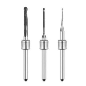 Frese per Laboratorio Odontotecnico, Punte per Fresatura CAD/CAM in Zirconia - Strumenti di Alta Precisione e Durevoli per Applicazioni Dentali - Product Image 1