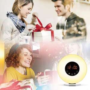 <span class=keywords><strong>Réveil</strong></span> <span class=keywords><strong>de</strong></span> thérapie par la lumière <span class=keywords><strong>de</strong></span> <span class=keywords><strong>réveil</strong></span> numérique SmartSleep Offres Spéciales avec simulation du lever du soleil en couleur et veilleuse <span class=keywords><strong>de</strong></span> décoloration du coucher du soleil - Product Image 6