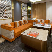 Mobilier commercial sur mesure : Ensemble de sièges en forme de U pour KTV, pub, boîte de nuit, club, salon de cigares et bar