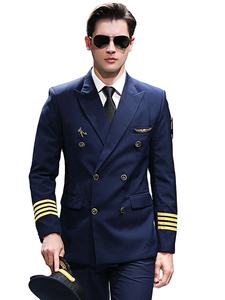 Neues Design Flugkapitän Flugbegleiter Fluggesellschaften Uniformen Luftfahrt-Uniformen - Product Image 2