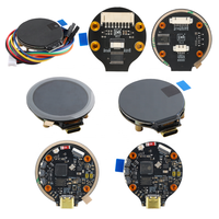 Modul Layar LCD Sentuh TFT IPS Bulat 1,28 Inci 65K Warna ESP32-TFT 1,28 inci 240*240 ESP32 2.4G WIFI BLE GC9A01 ESP32S3-N16