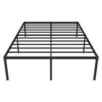 Lit pliant double en fer forgé pour chambre à coucher, appartement, dortoir, écologique