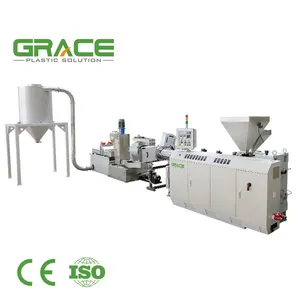 Grace Machines Ce Foam Eps Hout Wpc Korrel Pellet Pelletiserende Making Machine Granulator Productielijn Prijs