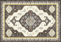 Persian Style Entry Rug Rutsch feste Teppiche für Wohnzimmer Schlafzimmer Hotel