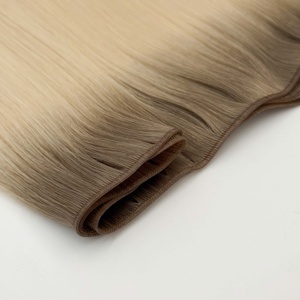 Extensiones de Cabello Genius Weft y Extensiones Genius Weft Lisas para Mujer, Productos de Cabello Ruso Fino e Invisible Genius Weft - Product Image 2
