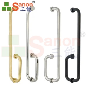 SANON浴室配件不锈钢201 304淋浴滑动玻璃门把手配件 - Product Image 5