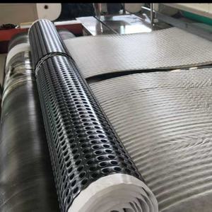 HDPEプラスチック製ディンプル防水基礎排水板（ジオテキスタイル付き） - Product Image 2