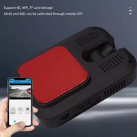Dashcam 3 canaux ADAS AI 4G ADAS DMS BSD GPS Tracker pour flotte de véhicules Taxi