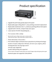 L11058 Impresora de inyección de tinta digital A4/A3/A3 + Sublimación Cabezal de impresión DX5 de 5 colores para material flexible Nueva condición Garantía de 1 año