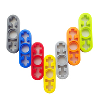 Liftarm Thin 1 X 3 - Blocs de construction en ABS avec trous d'axe, briques de bricolage en plastique, jouet n°6632