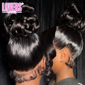 Glueless HD 360 Ful ren tóc giả tóc con người, 360 Trong Suốt Ren phía trước tóc giả tóc con người trước tất cả mọi thứ, sẵn sàng để đi 360 glueless tóc giả - Product Image 4