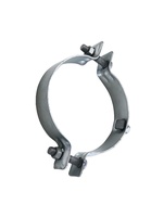 Collier de serrage pour poteau galvanisé à chaud en acier au carbone Q235, verrouillable, pour tour de ligne de transmission, conception personnalisée disponible