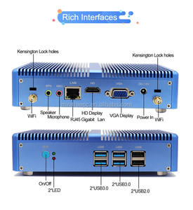 Mini ordinateur de bureau Core I3 6006U 7020U 7167U 7300U Celeron 5405U HD VGA double écran 4 Go de <span class=keywords><strong>RAM</strong></span> 128 Go de SSD Win10 Mini PC de bureau - Product Image 4