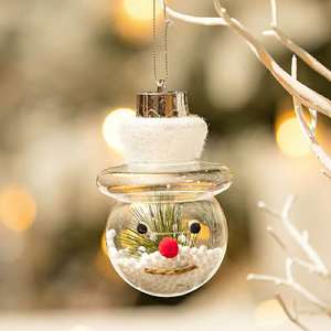 Adornos Navideños Colgantes en Forma de Bola para Decoración Navideña 2025 - Product Image 5