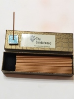 Varilla de incienso de Agarbatti de sándalo Natural sin bambú, Uso Terapéutico perfumado de madera de estilo chino empaquetado en cajas