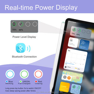 Bolígrafo <span class=keywords><strong>Stylus</strong></span> de aluminio de alta precisión para Apple <span class=keywords><strong>Pencil</strong></span> Gen 2 con soporte de carga <span class=keywords><strong>Stylus</strong></span> magnético <span class=keywords><strong>Bluetooth</strong></span> para Ipad - Product Image 2