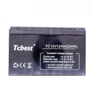 <b>12V</b> 12AH Rechargeable Lead Acid <b>Battery</b> for Emergency Lights sealed Type Lead Acid Storage <b>Battery</b> - Product Image 1