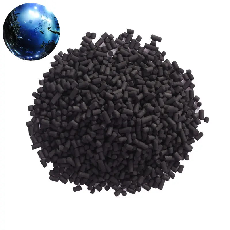Factory 3 mm 4 mm 5 mm 6 mm 8 mm Bulk Coal Based Columnar Activated Carbon Charcoal Extruded Pellet Price For Water Purification