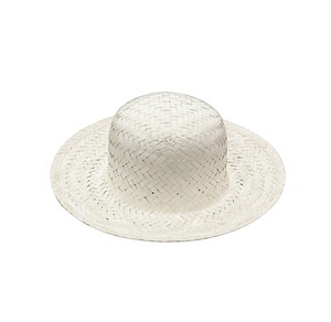Nouveau style d'été Chapeau canotier à calotte plate en paille de blé naturelle, couleur naturelle, vente en gros - Product Image 5