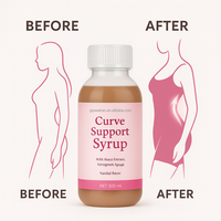 Sirop OEM aux ingrédients à base de Maca pour l'agrandissement des fesses et le soutien des courbes chez la femme, pour l'amélioration des hanches et des fesses, 500ml