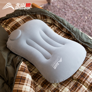 Beishanlang <b>Inflatable</b> Pillow 126g Milk Silk Camping Travel Portable Folding Lumbar Support - Product Image 2