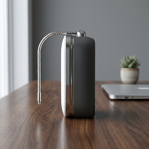 Meilleure vente de boutons tactiles LED luxueux ioniseur d'eau alcaline Source d'alimentation électrique directe Corée filtres à eau à usage domestique - Product Image 2