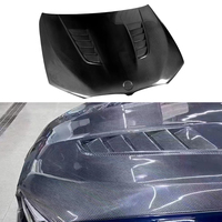 Panneaux de capot avant en fibre de carbone sèche de style V pour BMW M5 F90