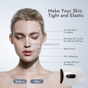 Elektrik Hot Bianstone <span class=keywords><strong>Scraping</strong></span> Board LED Alat Pijat Wajah Gua Sha Untuk Penghilang Kerut Pengangkat Wajah - Product Image 3