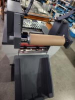 H-13 aspiration d'air alimentation automatique rouleau film papier stratification machines à plastifier à plat flûte plastifieuse thermique