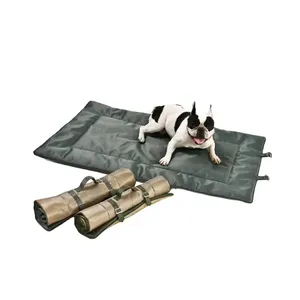 Petstar 옥스포드 직물 접이식 개 매트 튼튼한 애완 동물 방석 휴대용 여행 담요 방수 개 침대