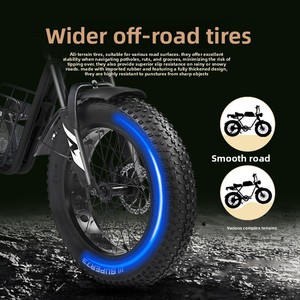 สกู๊ตเตอร์ไฟฟ้าเรโทรสำหรับ <span class=keywords><strong>Super73</strong></span> RX1รถออฟโรดสำหรับผู้ใหญ่ที่มีความเร็วแปรผันและแบตเตอรี่ลิเธียม48โวลต์ - Product Image 4