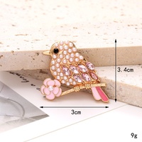 Nouveaux pendentifs et breloques de luxe DIY en alliage, forme oiseau/canard mignon, pour femmes, accessoires de mode, fabriqués par Sui Lian, Made in China