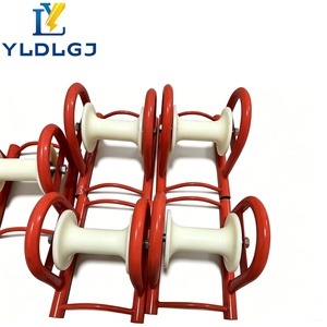Poulie d'angle robuste en nylon pour câble, guide-câble pour tranchées, protection des installations souterraines, installation rapide, vitesse maximale - Product Image 5