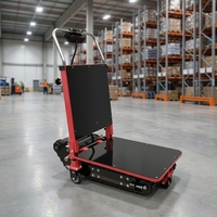 Chariot monte-escalier motorisé certifié CE, chariot électrique portable pour la livraison et le déplacement de marchandises de construction