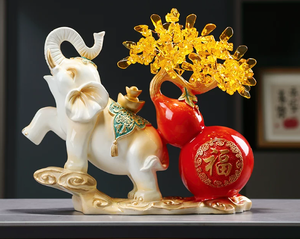 Escultura <span class=keywords><strong>de</strong></span> Camello Dorado Pintada a Mano en Resina, Decoración para <span class=keywords><strong>el</strong></span> Hogar, Regalo <span class=keywords><strong>de</strong></span> Año Nuevo y Acción <span class=keywords><strong>de</strong></span> Gracias, Amuleto Feng Shui, Venta al Por Mayor en China 2025 - Product Image 5