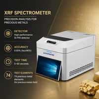Testeur d'or 25 kg XRF Analyseur de pureté des métaux précieux Précision de 0,05 % Spectromètre à rayons X Conforme aux normes de sécurité pour les commerces de seconde main