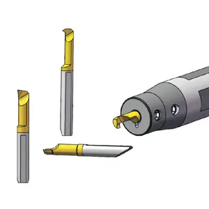 Alat bor mikro, alat pengebor diameter kecil tungsten baja Aloi CNC lubang dalam