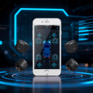 Sistema <span class=keywords><strong>de</strong></span> Monitoreo <span class=keywords><strong>de</strong></span> Presión <span class=keywords><strong>de</strong></span> Neumáticos para Automóvil CXT <span class=keywords><strong>de</strong></span> Fábrica China, Inalámbrico BLE 5.0, con Función <span class=keywords><strong>de</strong></span> Alarma Automática y 4 Sensores Externos - Product Image 1