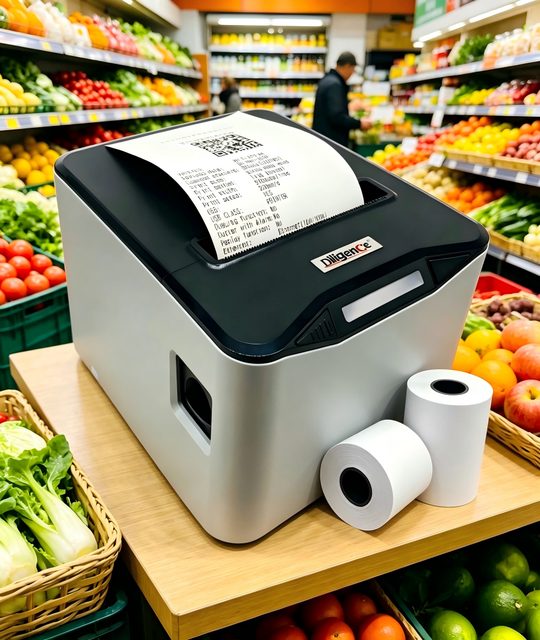 Rapid Delivery DiligenCe Wifi Thermal Receipt Printer 80mm Android POS Auto Cutter USB/Ethernet/BT Interface Stock Restaurant