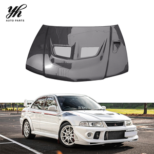 Nuevo para Evolution 5-6, Estilo OEM, Capó de Fibra de Carbono de Alta Calidad con Tejido Twill 3K - Product Image 2