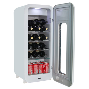 Vinopro 48L điện chai rượu mát với máy nén tủ lạnh có thể chứa 22 chai 220V 65W hầm rượu tủ lạnh - Product Image 1