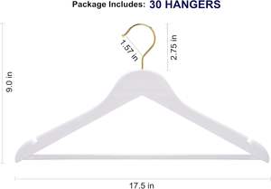 Wholesale Custom LOGO Solid Wooden <b>Hangers</b> Pants <b>Trousers</b> Coat White Shirt Rod Wooden <b>Hangers</b> with Rod - Product Image 3